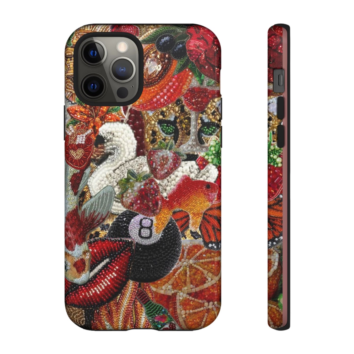 Decorative Collage Tough Case