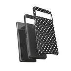 Black Polka Dot Phone Case