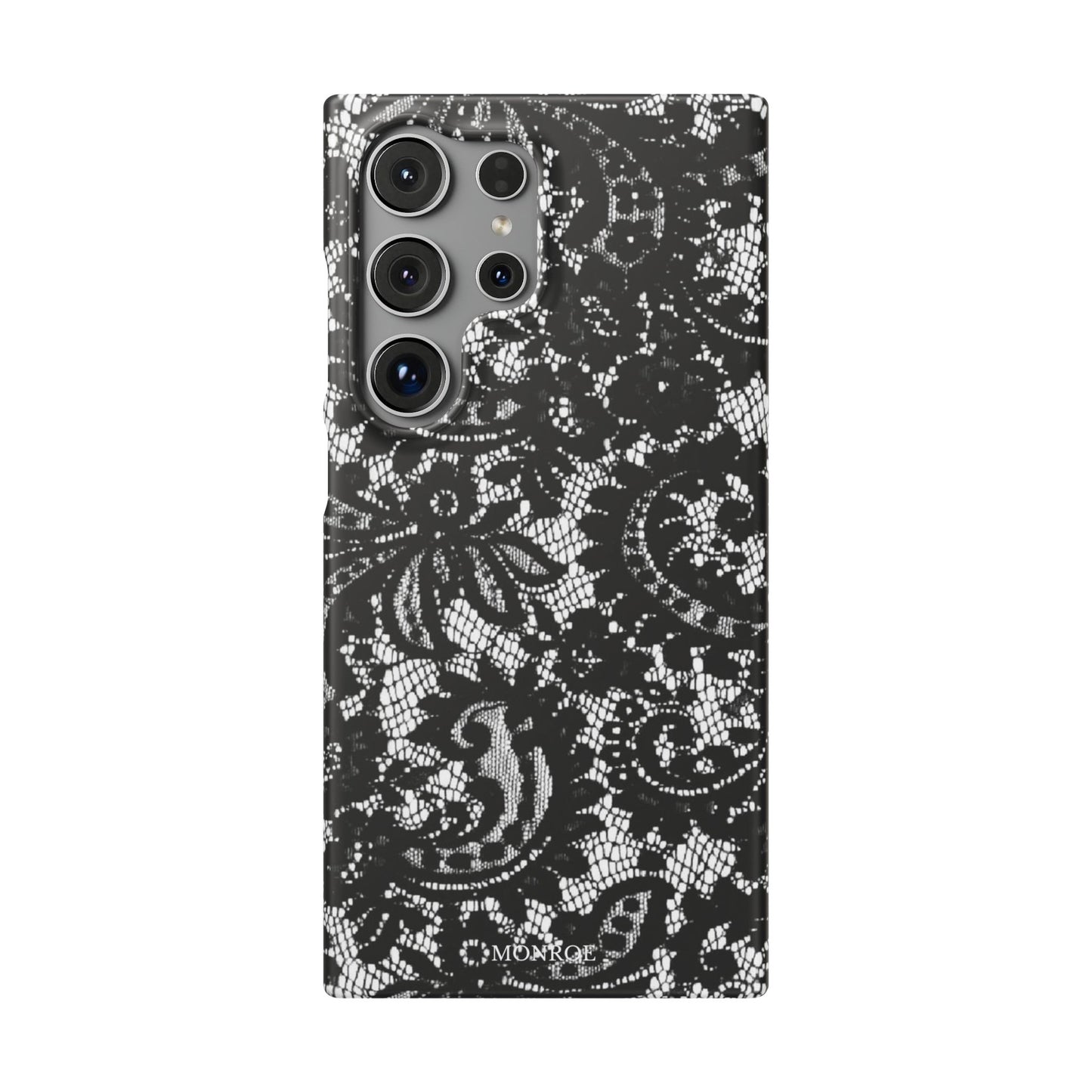 Black Lace Elegant Pattern Case
