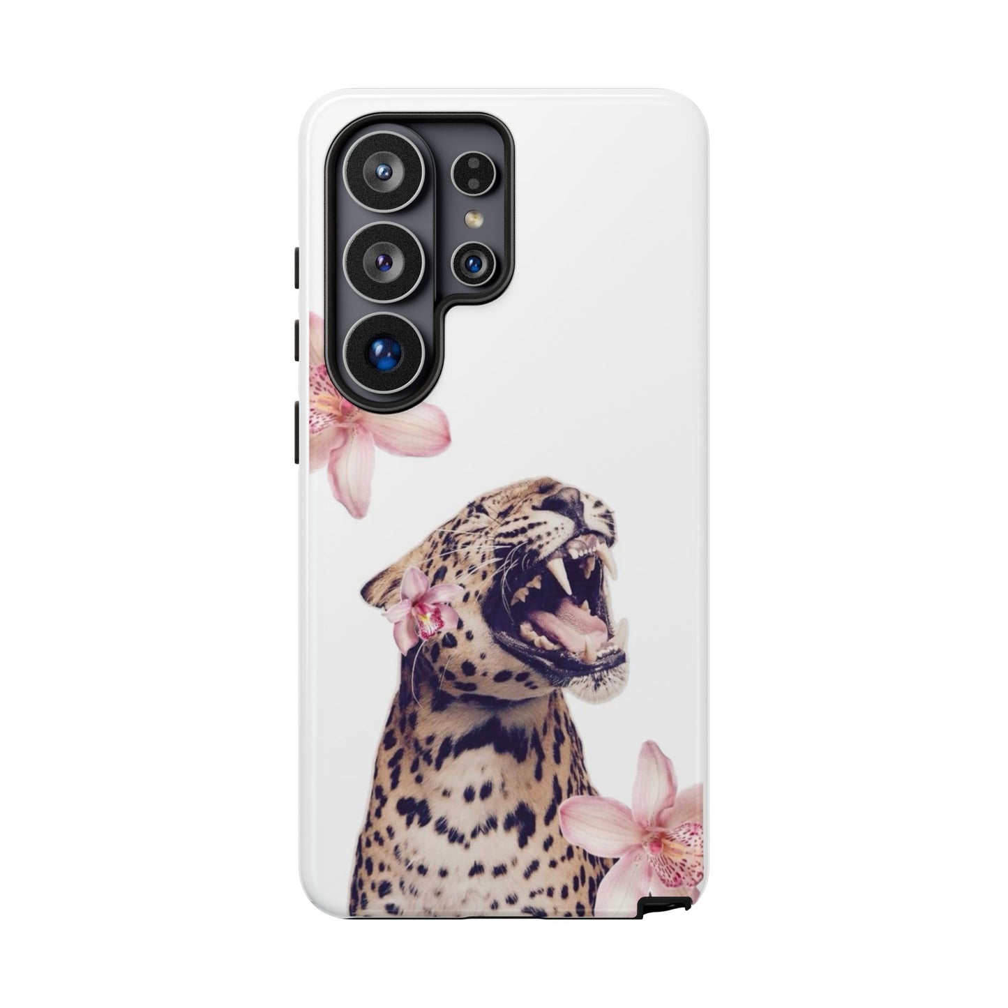 Leopard Blossom Tough Case