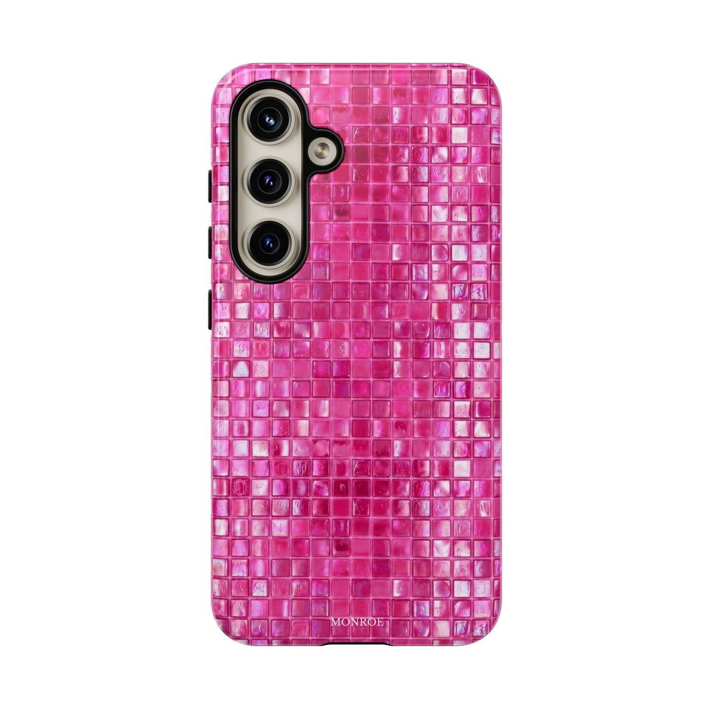 Hot Pink Mosaic Tough Case