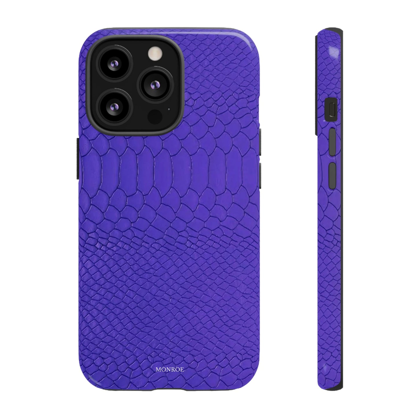 Dark Purple Snake Tough Case