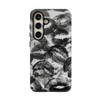 Black and Kiss Design Phone Case