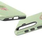 ‘Feeling Lucky' Clover Bouquet Tough Phone Case