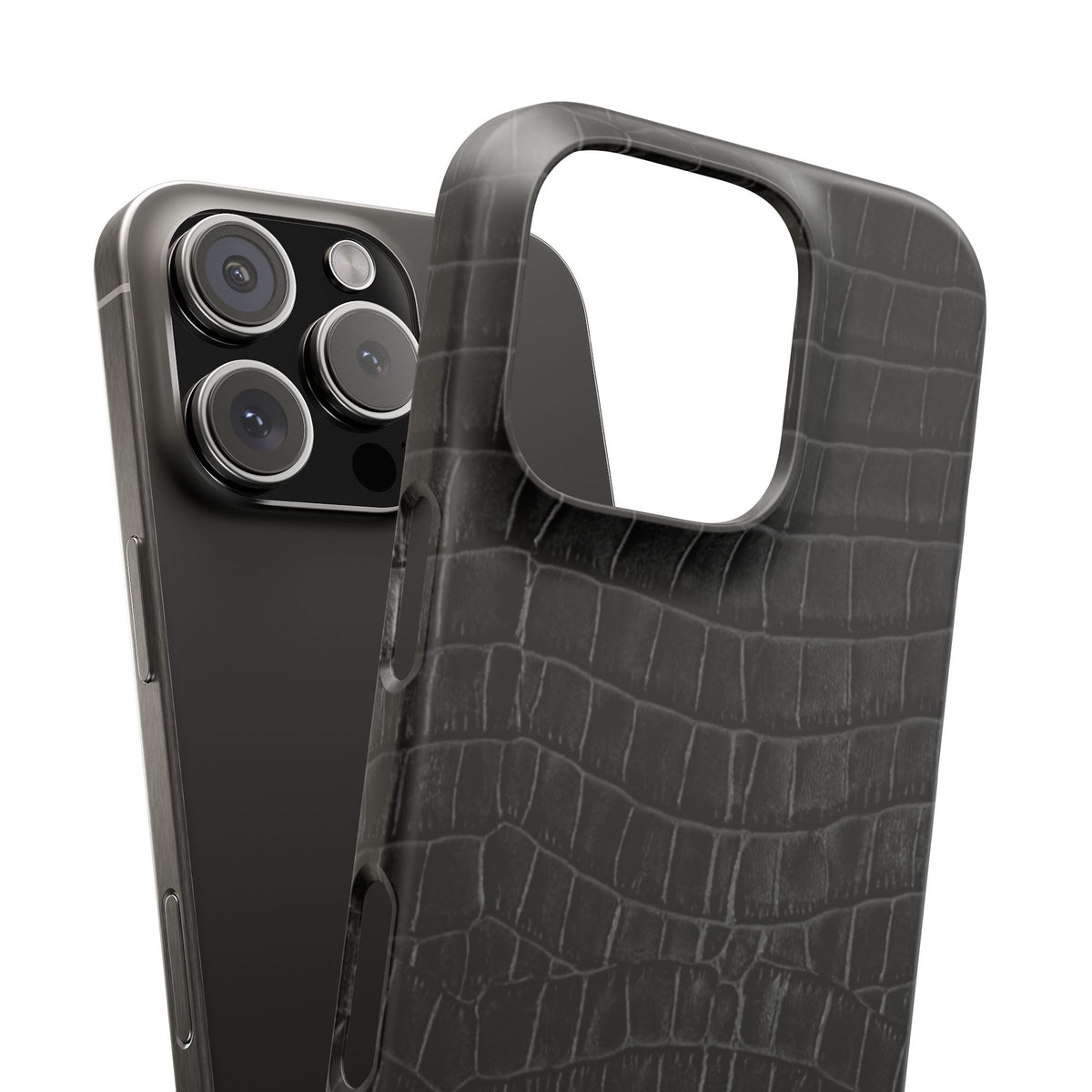 Black Croc Case