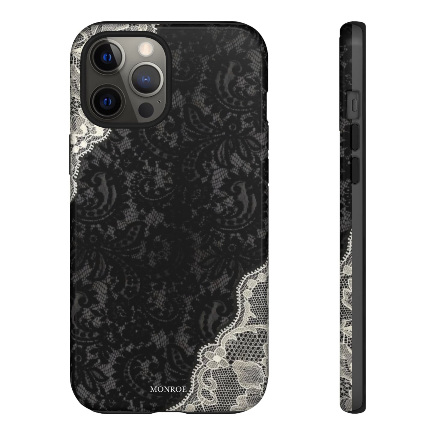 Black & White Edged Tough Case