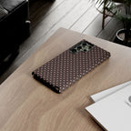 Brown Polka Phone Case