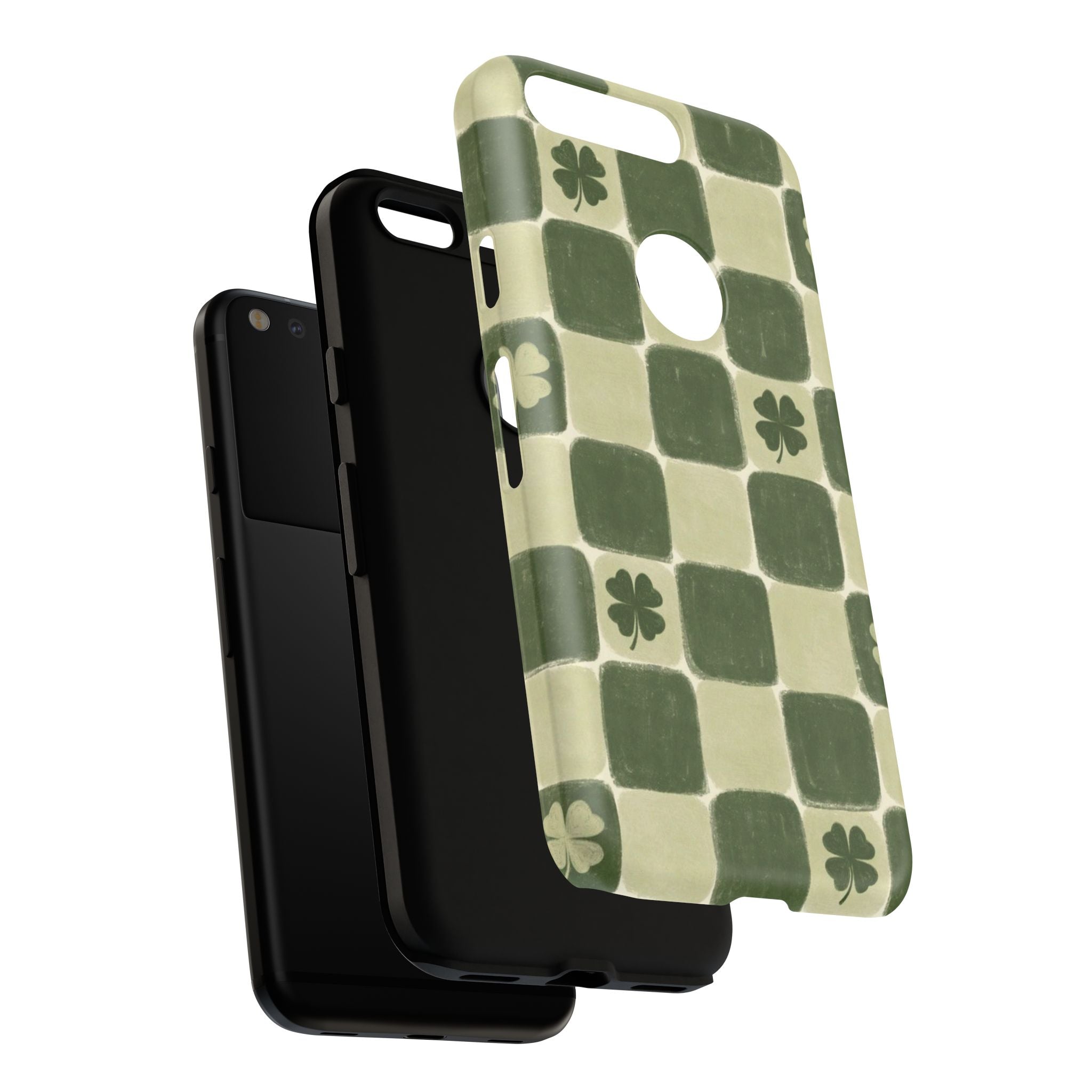 Clover Checker Tough Phone Case