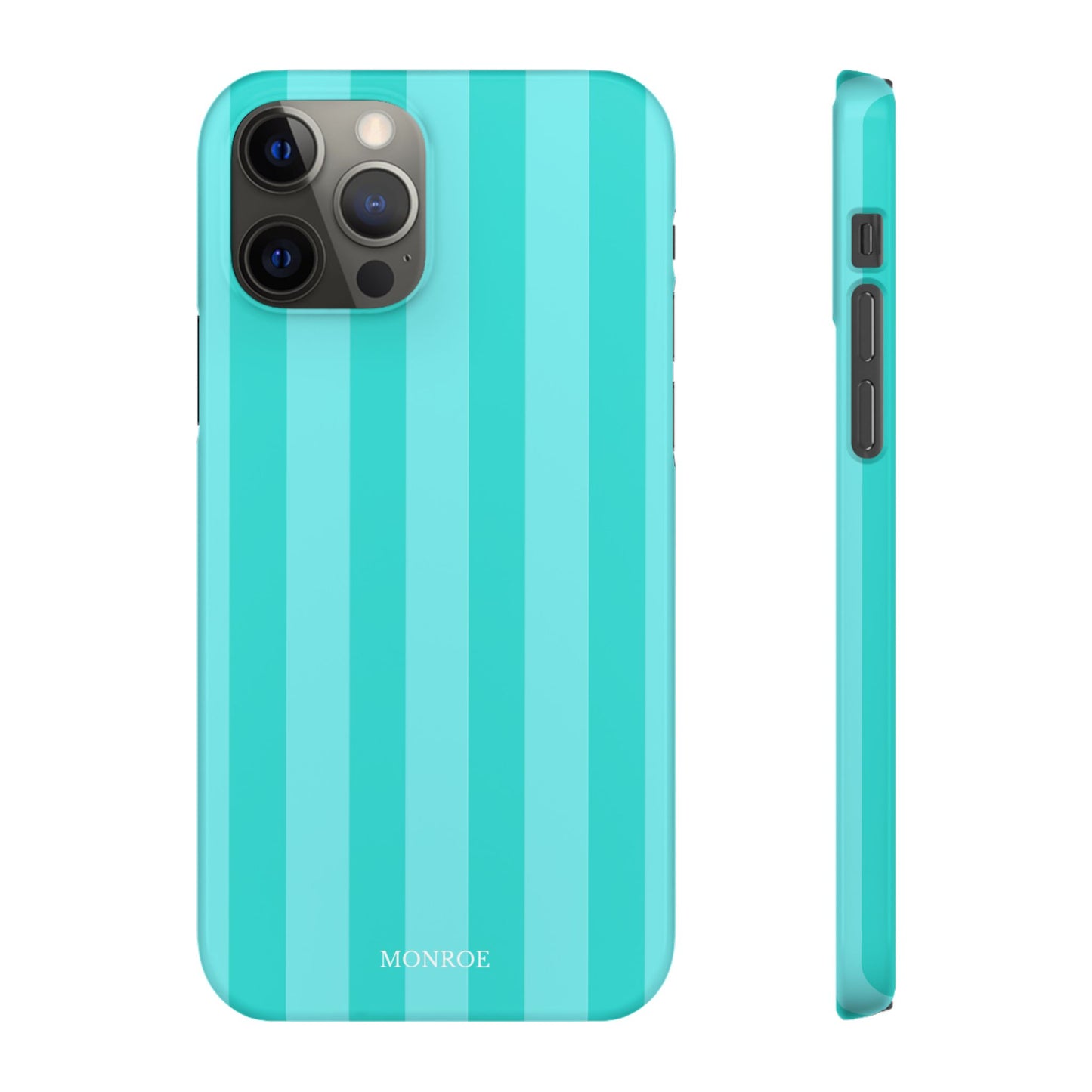 Striped Aqua Case