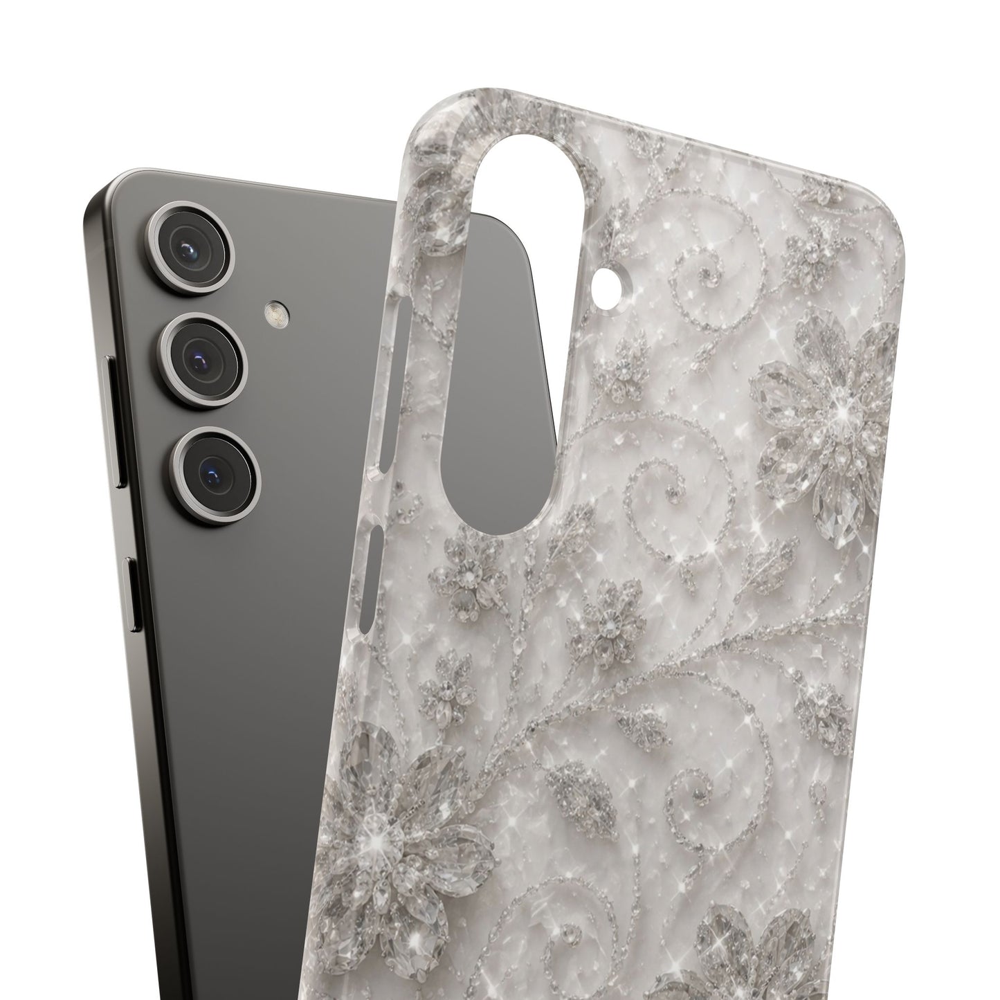 Glittery Floral Case