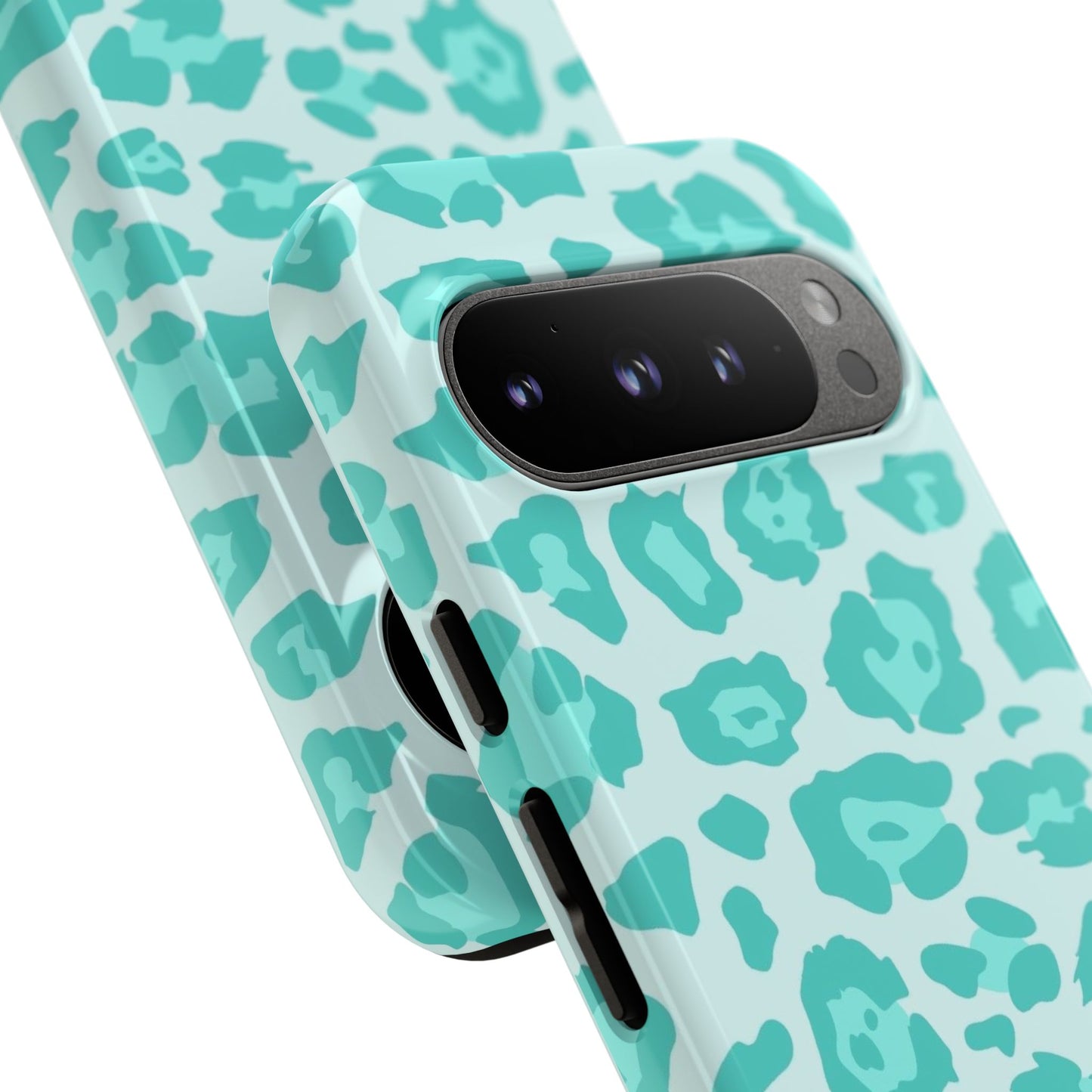 Teal Leopard Tough Case