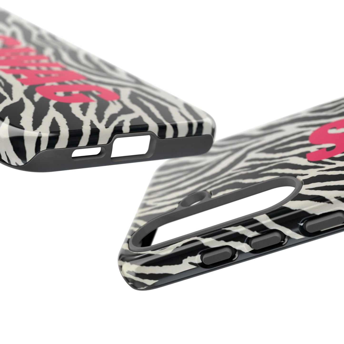Zebra Print  "SWAG" Tough Case