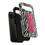 'SWAG' Zebra Print Tough Case
