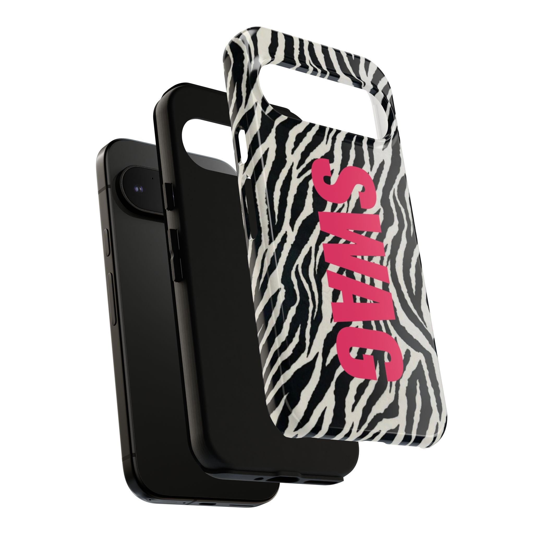 'SWAG' Zebra Print Tough Case