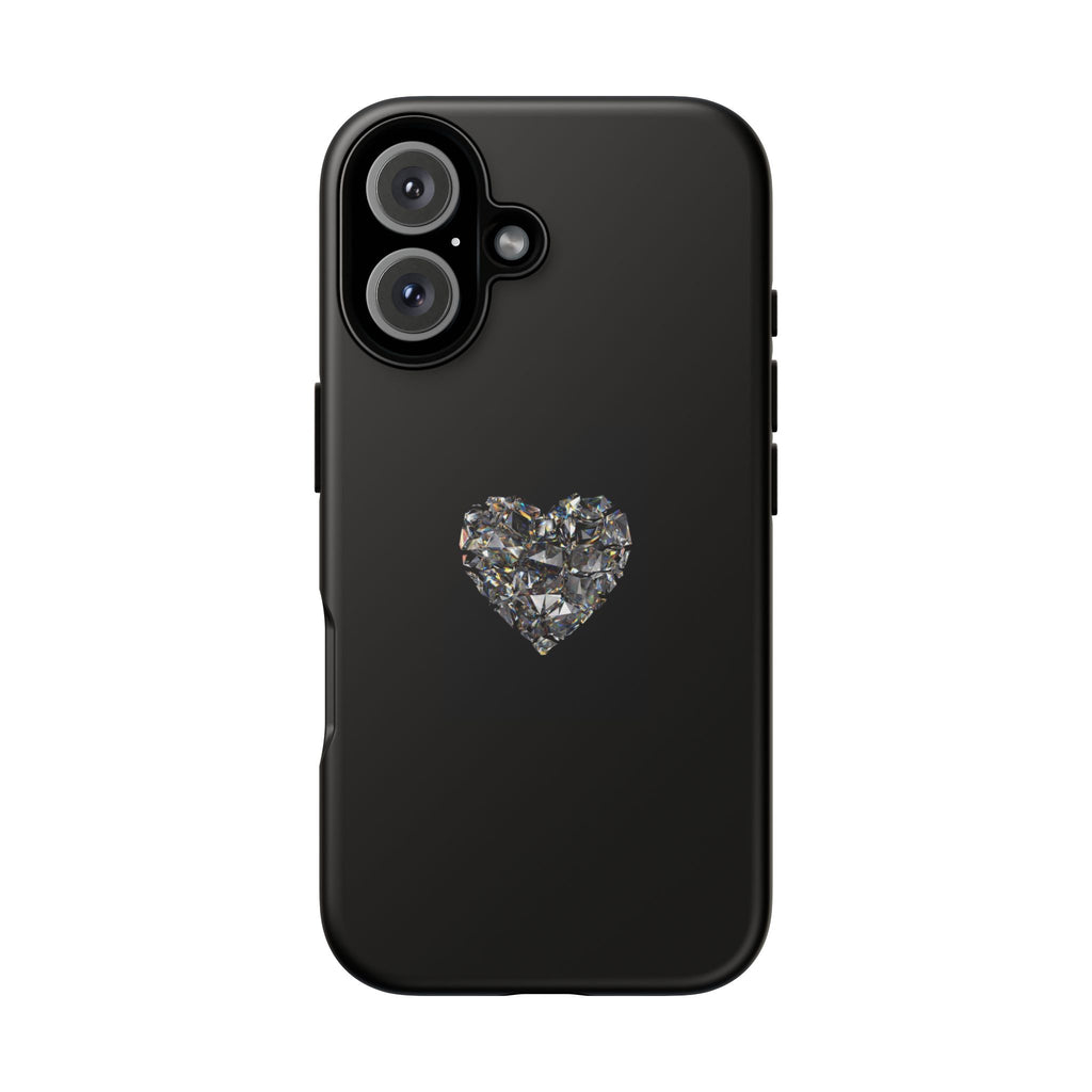 Crystal Heart Phone Case