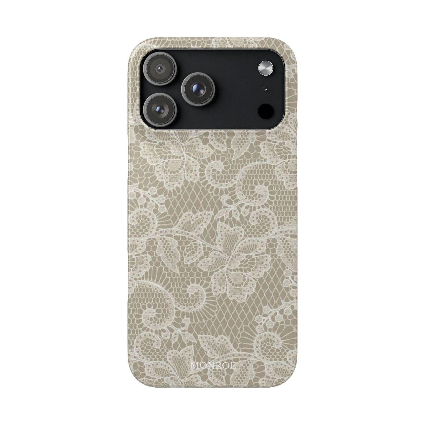 Vintage Beige Lace Case