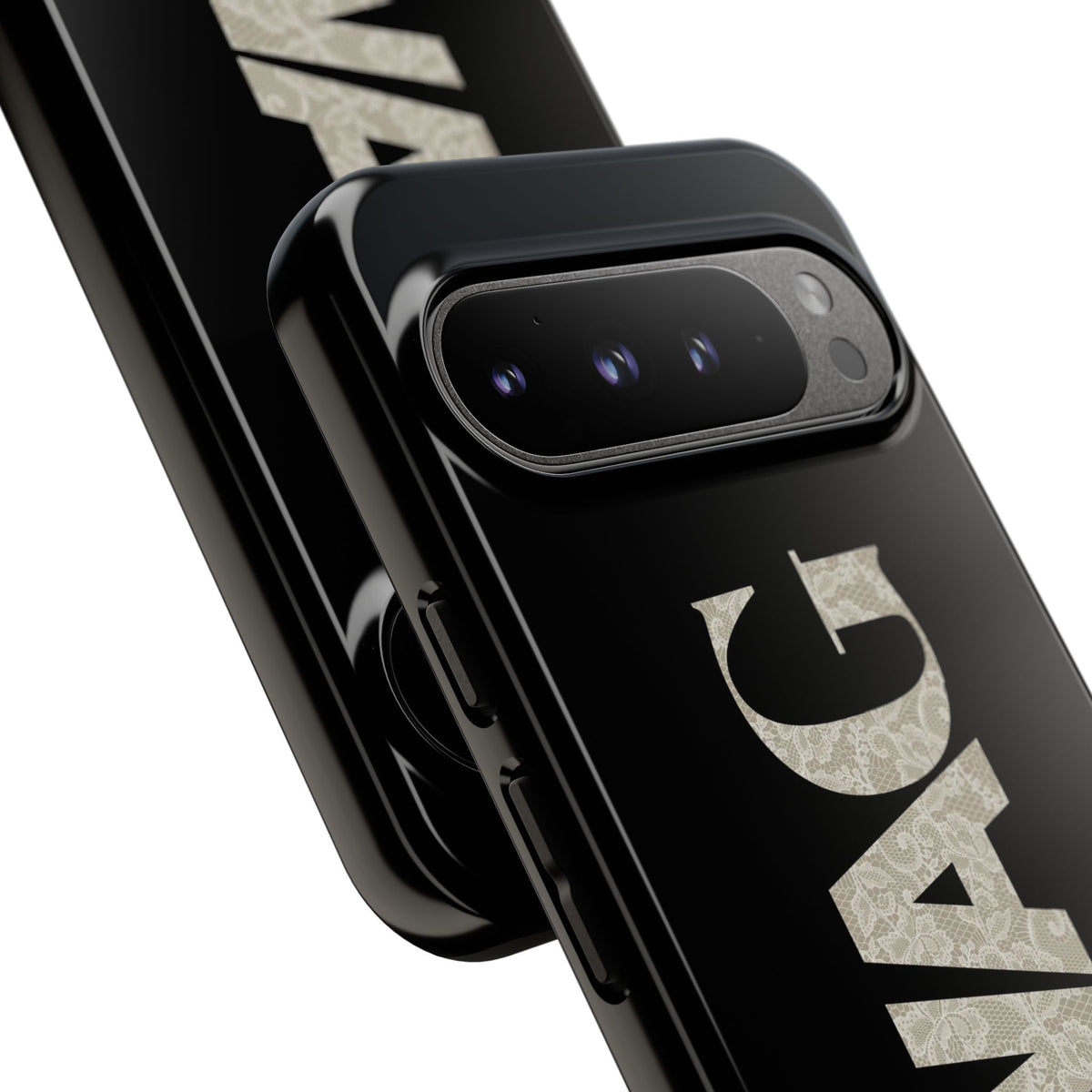Lace Swag Black Tough Case