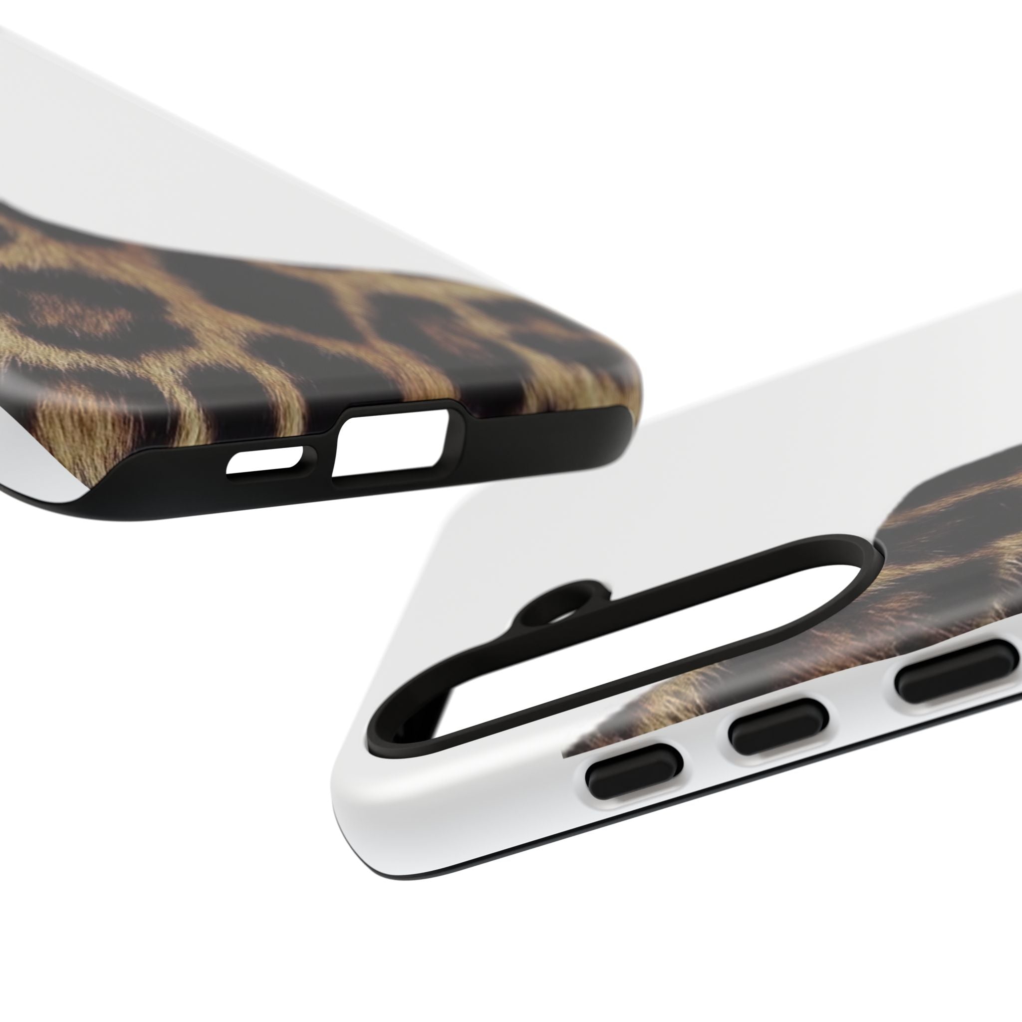 Half Cheetah Print Phone Case
