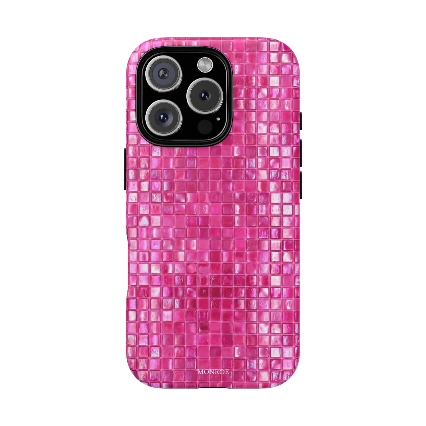 Hot Pink Mosaic Tough Case