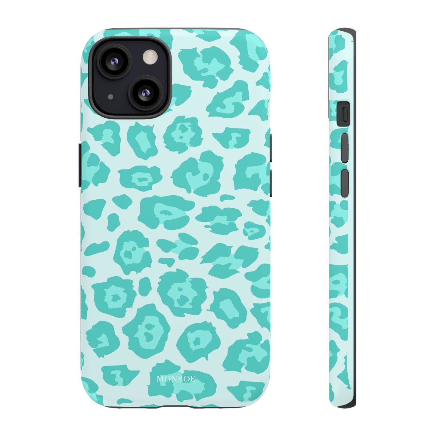 Teal Leopard Tough Case