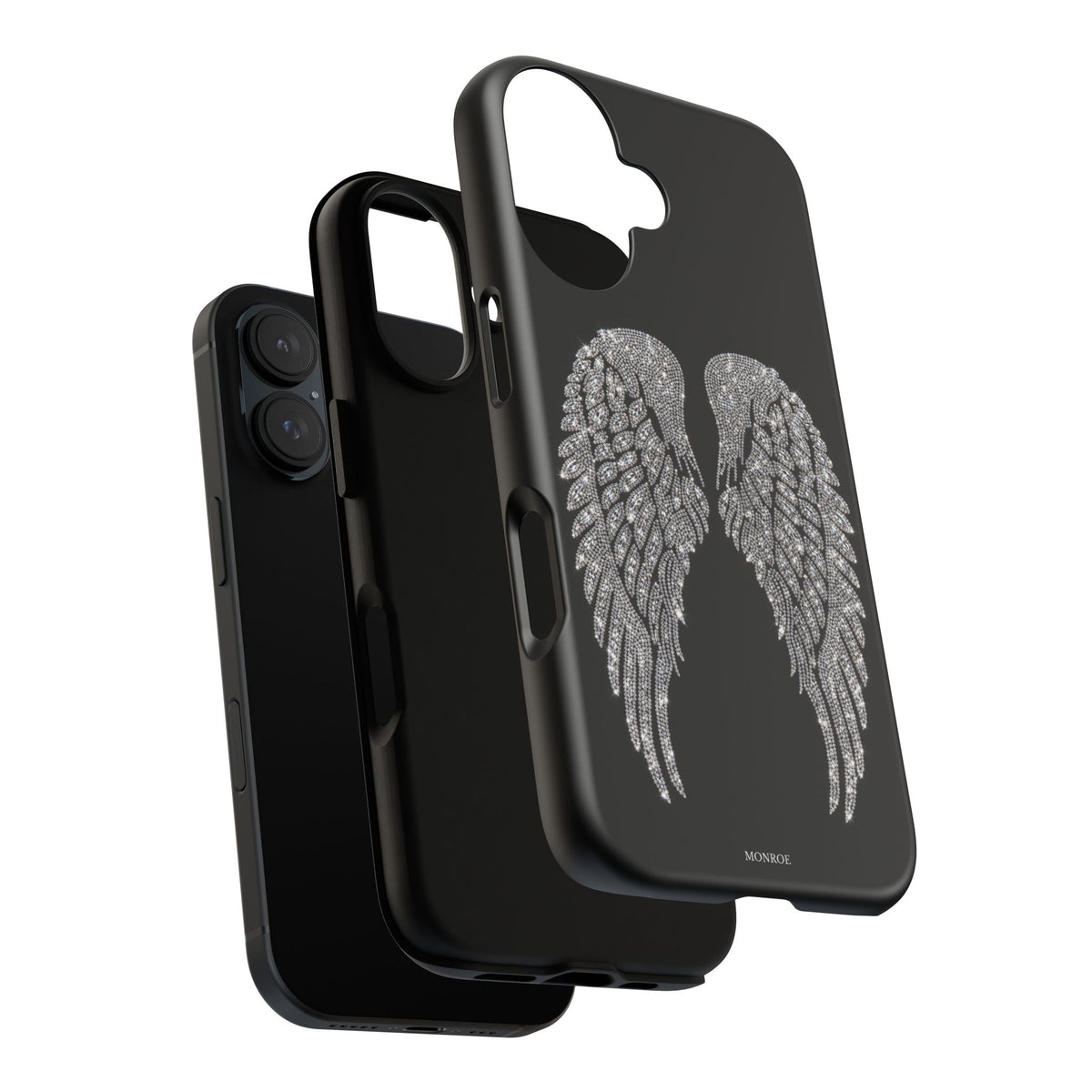 Silver Angel Wings Tough Case