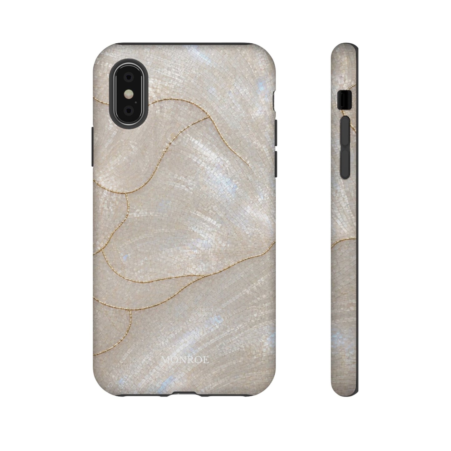 Pearlescent Marble Tough Phone Case