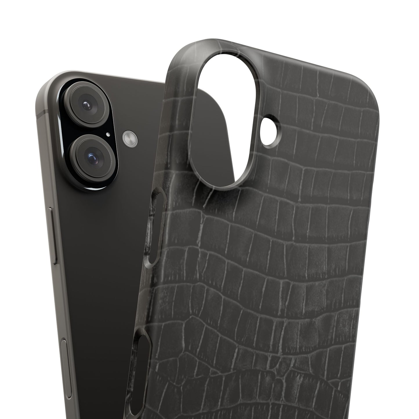 Black Croc Case