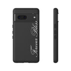 "Forever Blessed" Black Phone Cover
