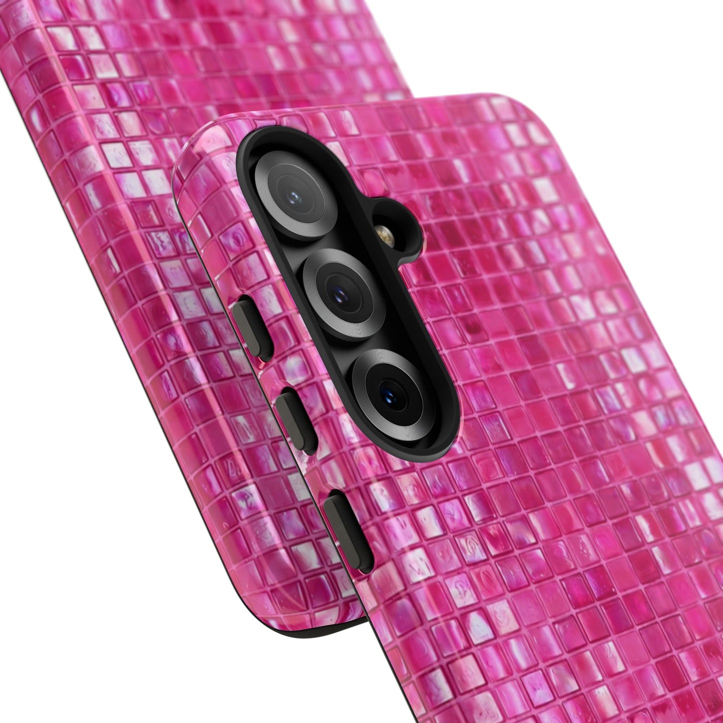 Hot Pink Mosaic Tough Case