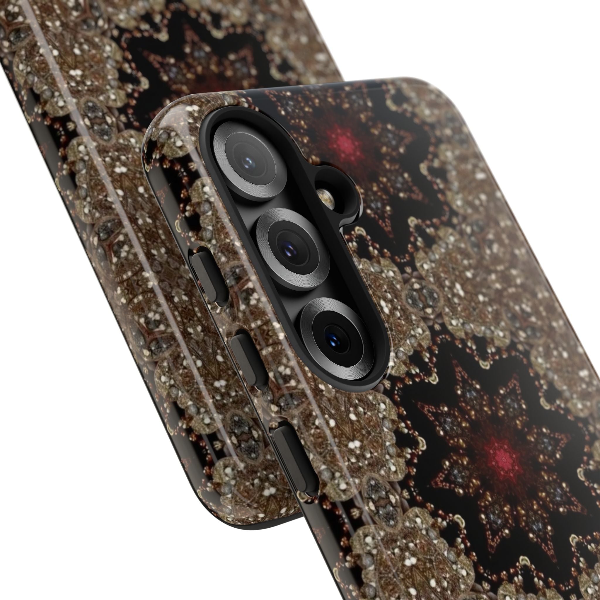 Brown Mandala Tough Protective Case