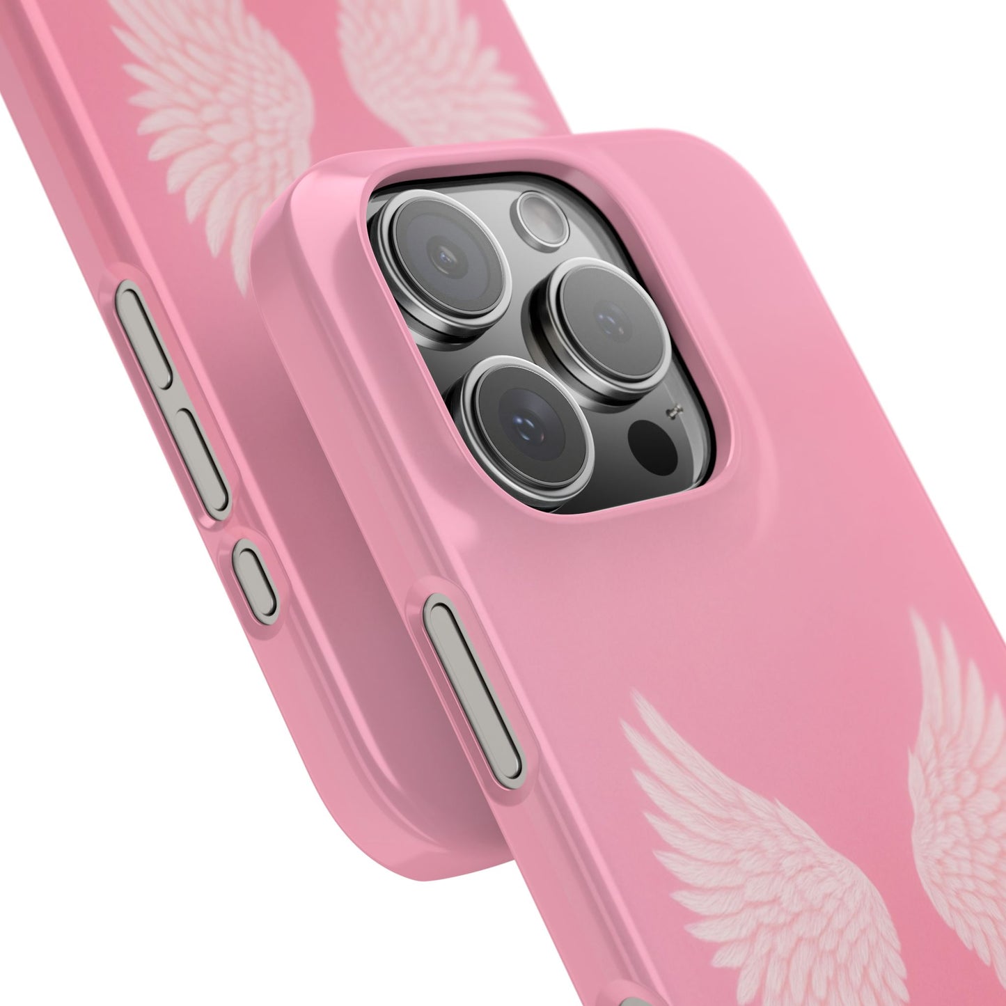Pink Angel Wings Case