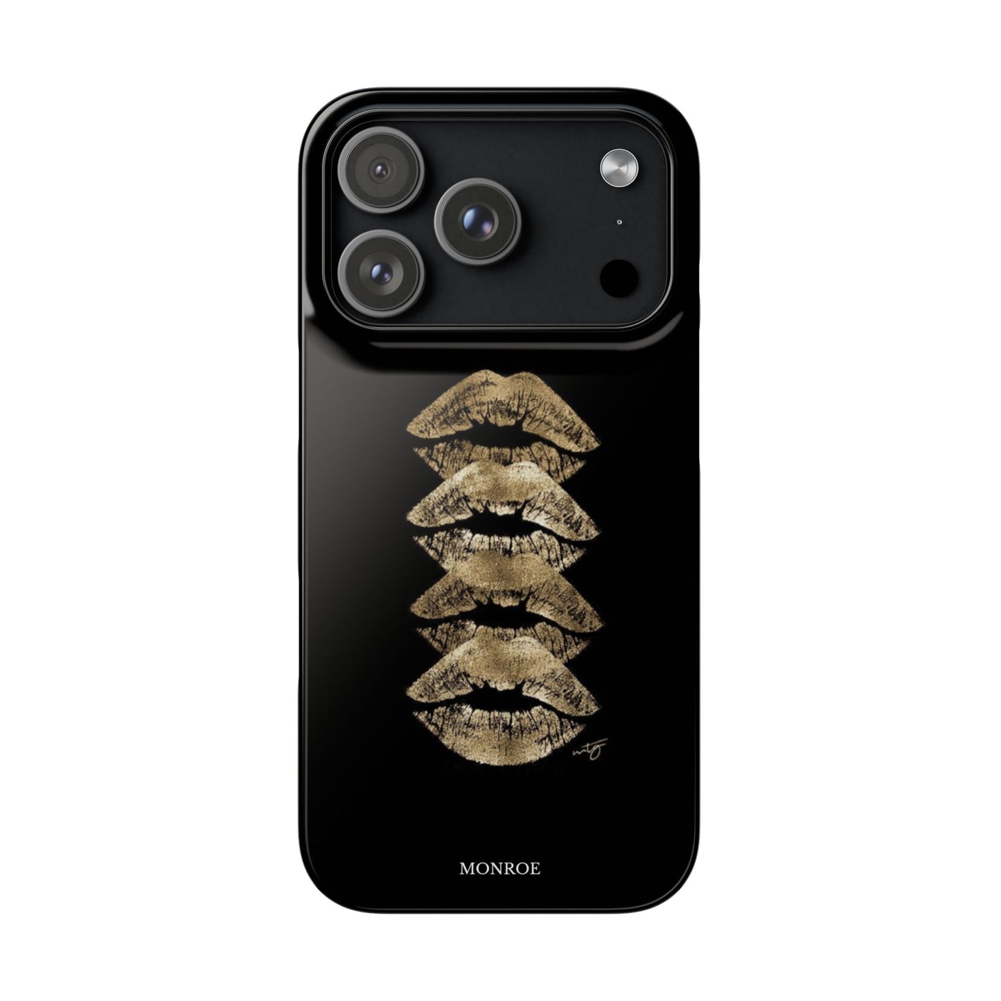 Gold Kiss Stack Case