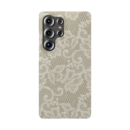 Vintage Beige Lace Case