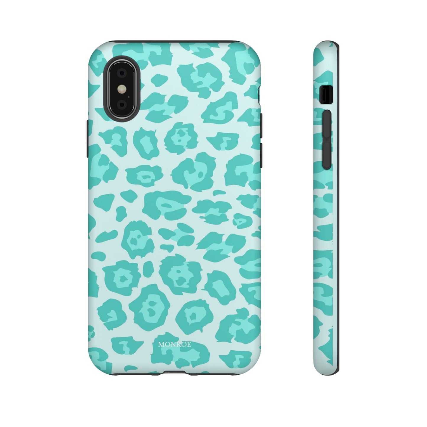 Teal Leopard Tough Case