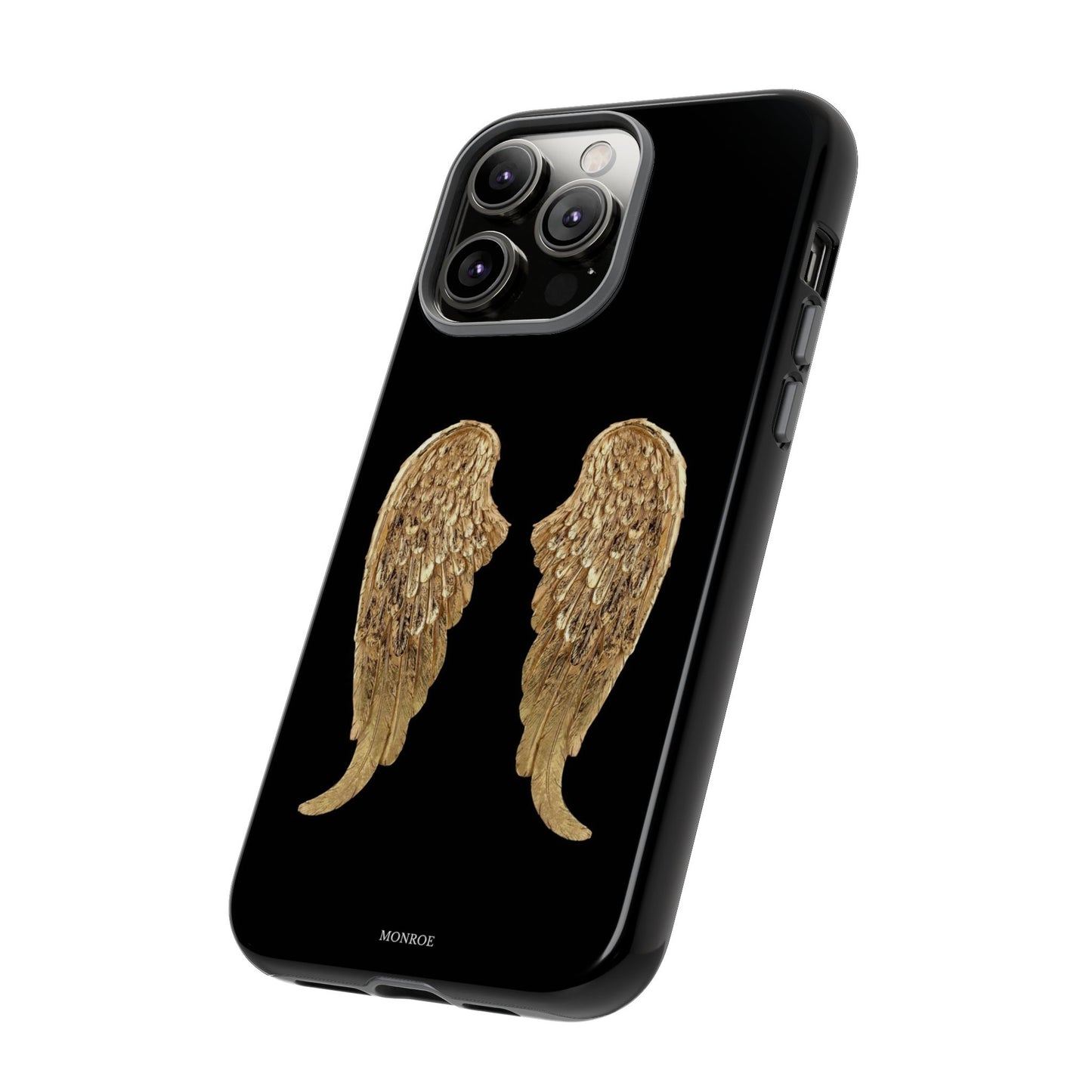 Gold Angel Wings Tough Case