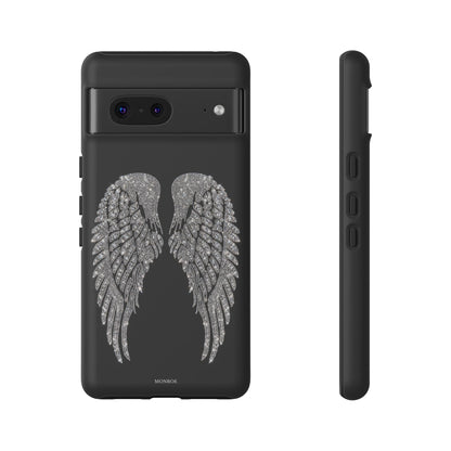 Silver Angel Wings Tough Case