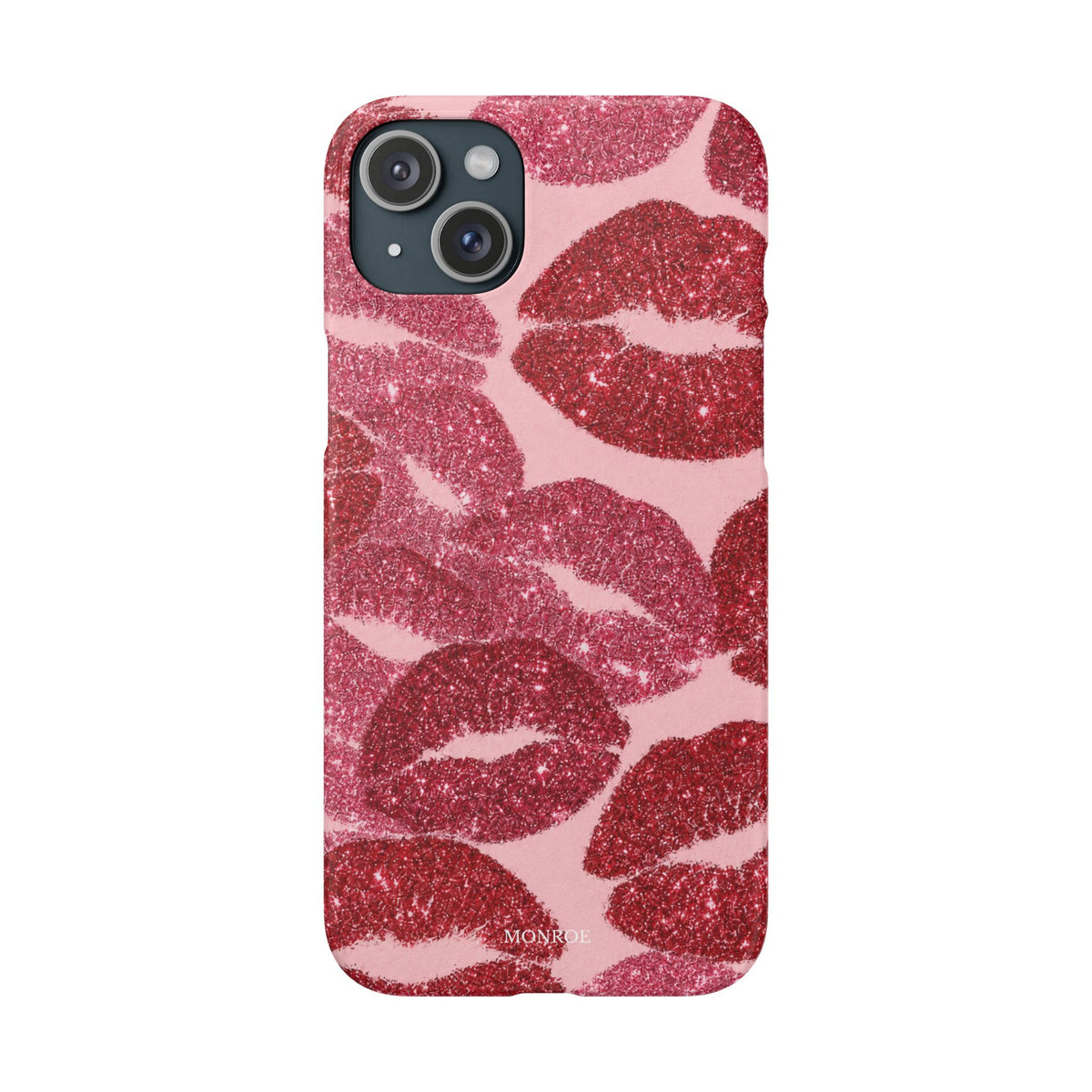 Pink Glitter Kiss Case
