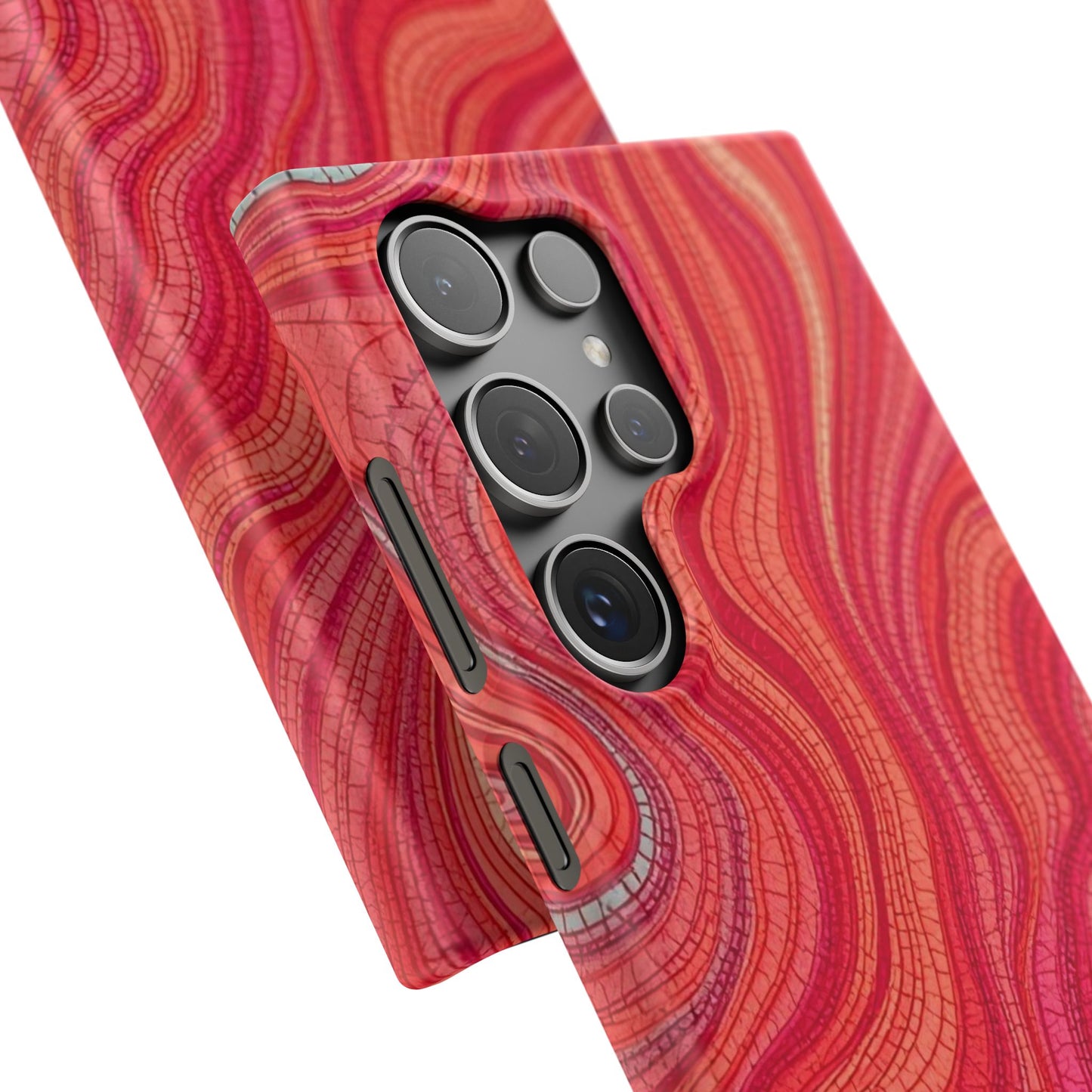 Retro Wavy Red Case