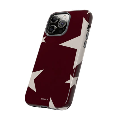 Burgundy Stars Tough Case