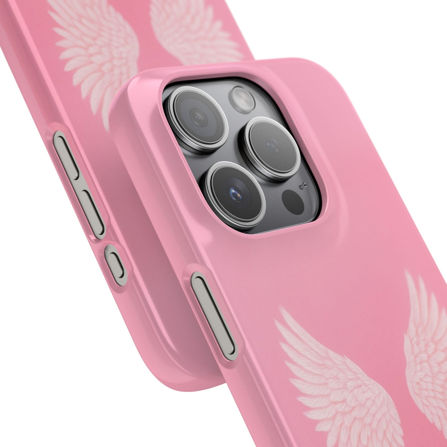 Pink Angel Wings Case