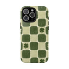 Clover Checker Tough Phone Case
