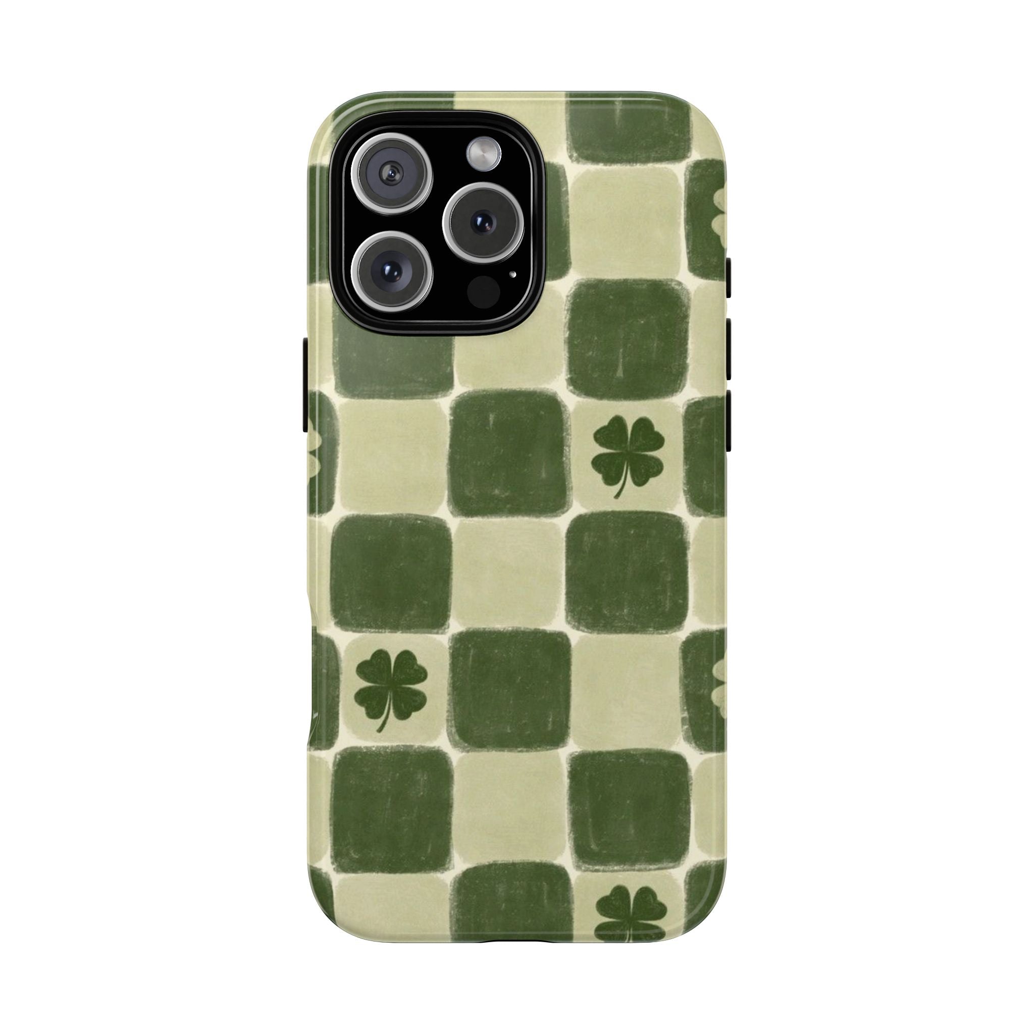 Clover Checker Tough Phone Case