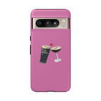 Pint & Wine Glass (Pink) Tough Case