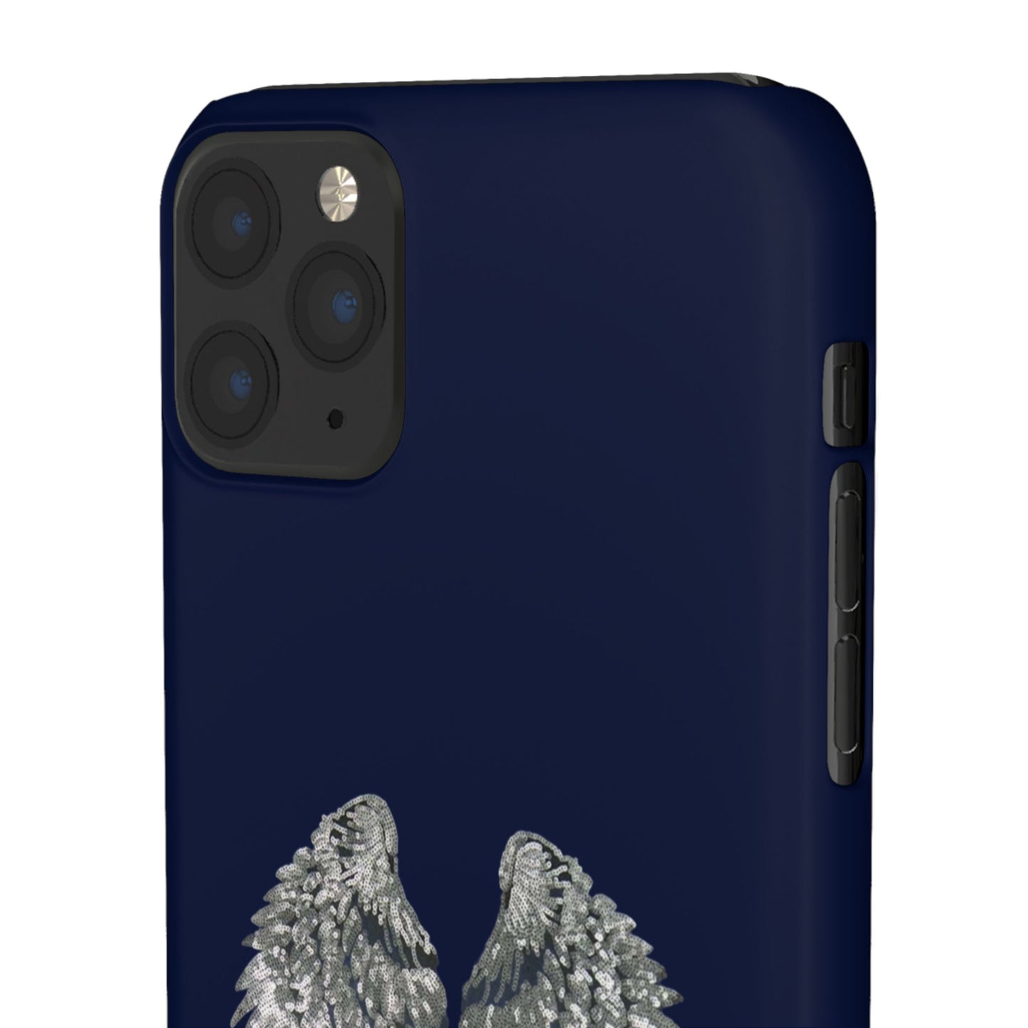 Navy Angel Wings Case