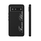 "Forever Blessed" Black Phone Cover