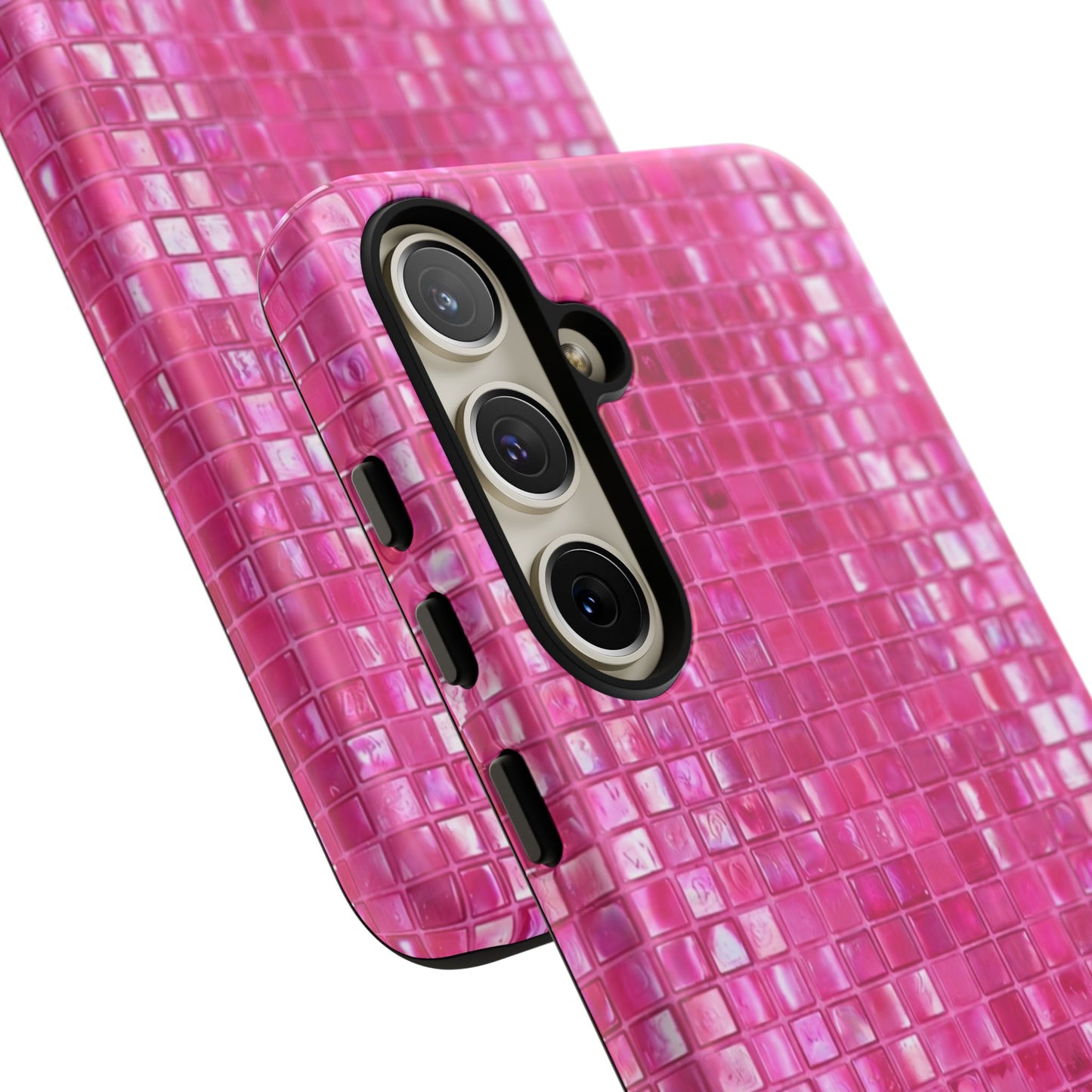 Hot Pink Mosaic Tough Case