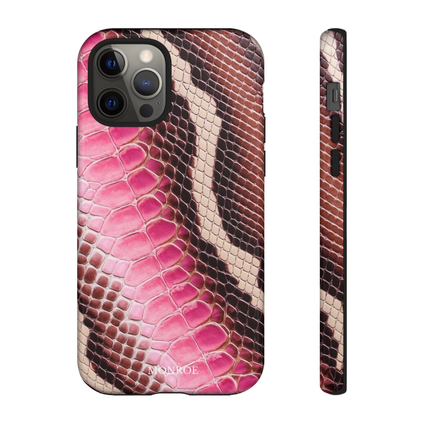 Snake Skin Print Tough Case