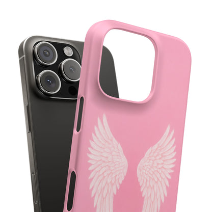 Pink Angel Wings Case