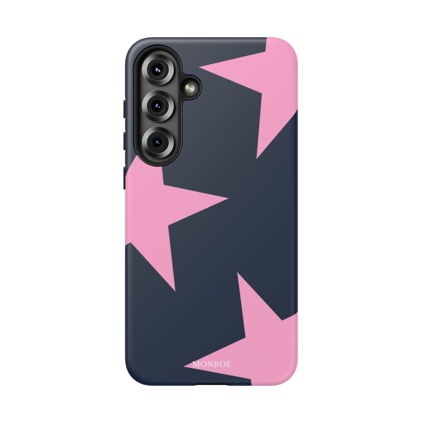 Navy & Pink Star Tough Cover