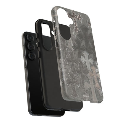 Cross Pattern Tough Case